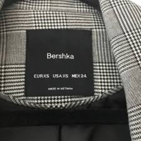 Bershka Plaid Blazer XS - Picture 4 of 4